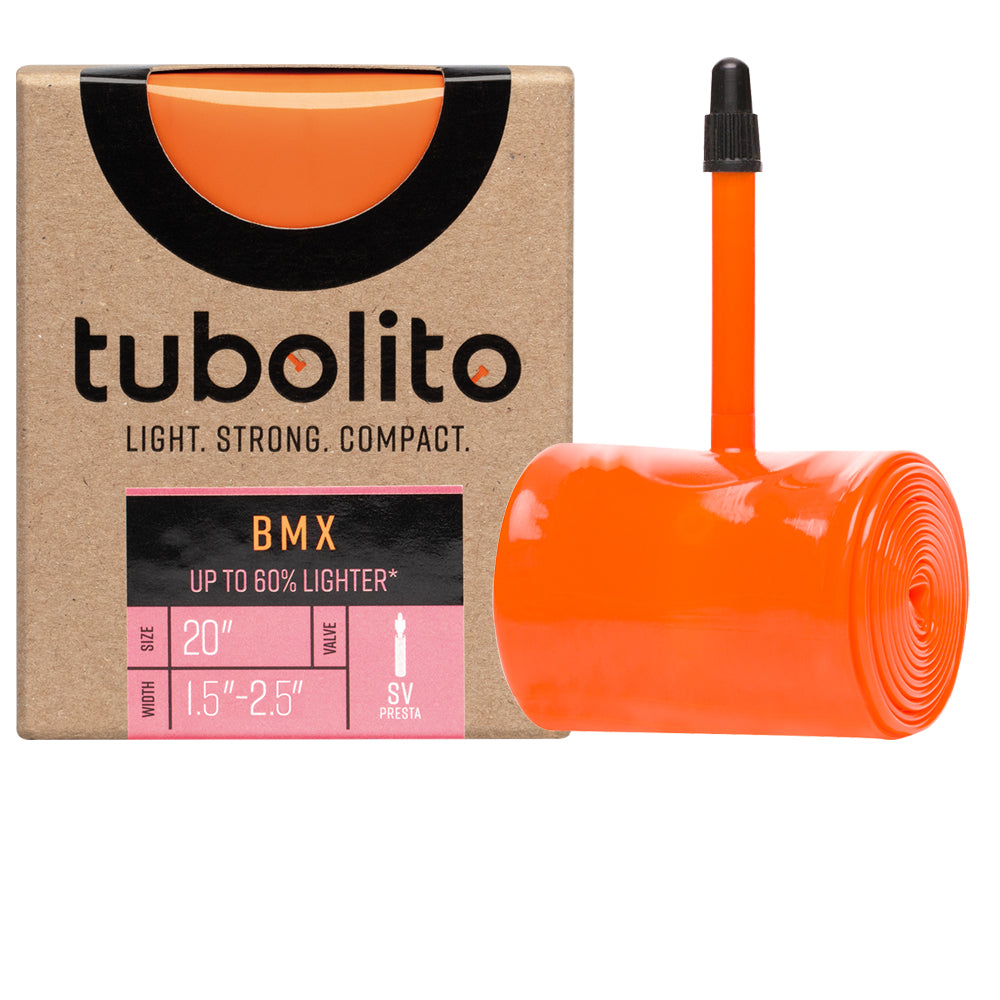 tubolito Tubo BMX TPU-Schlauch 20 Zoll für 1,5 bis 2,5 Zoll mit Sclaverand-Ventil 42 mm