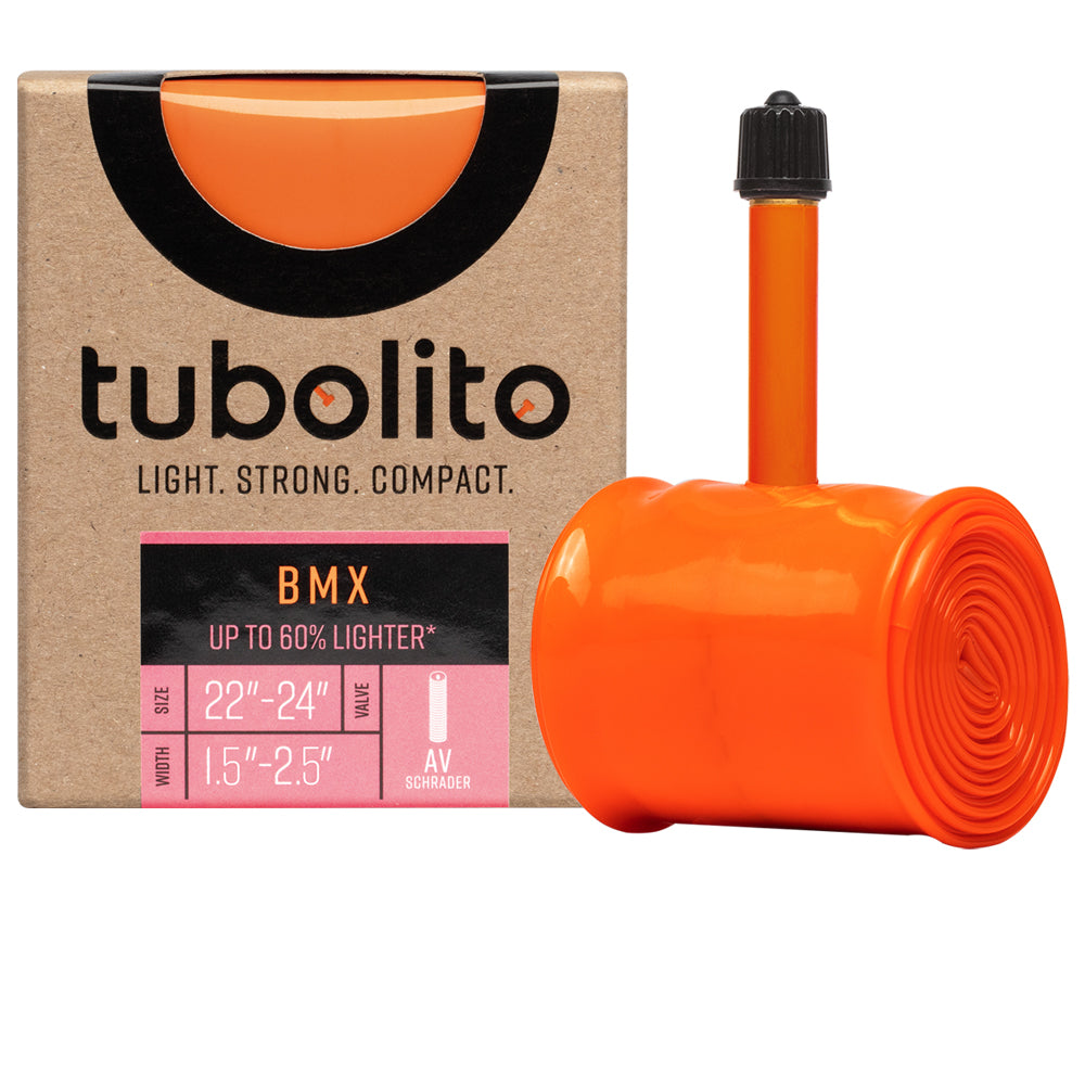 tubolito Tubo BMX TPU-Schlauch 22 und 24 Zoll mit Autoventil 40 mm