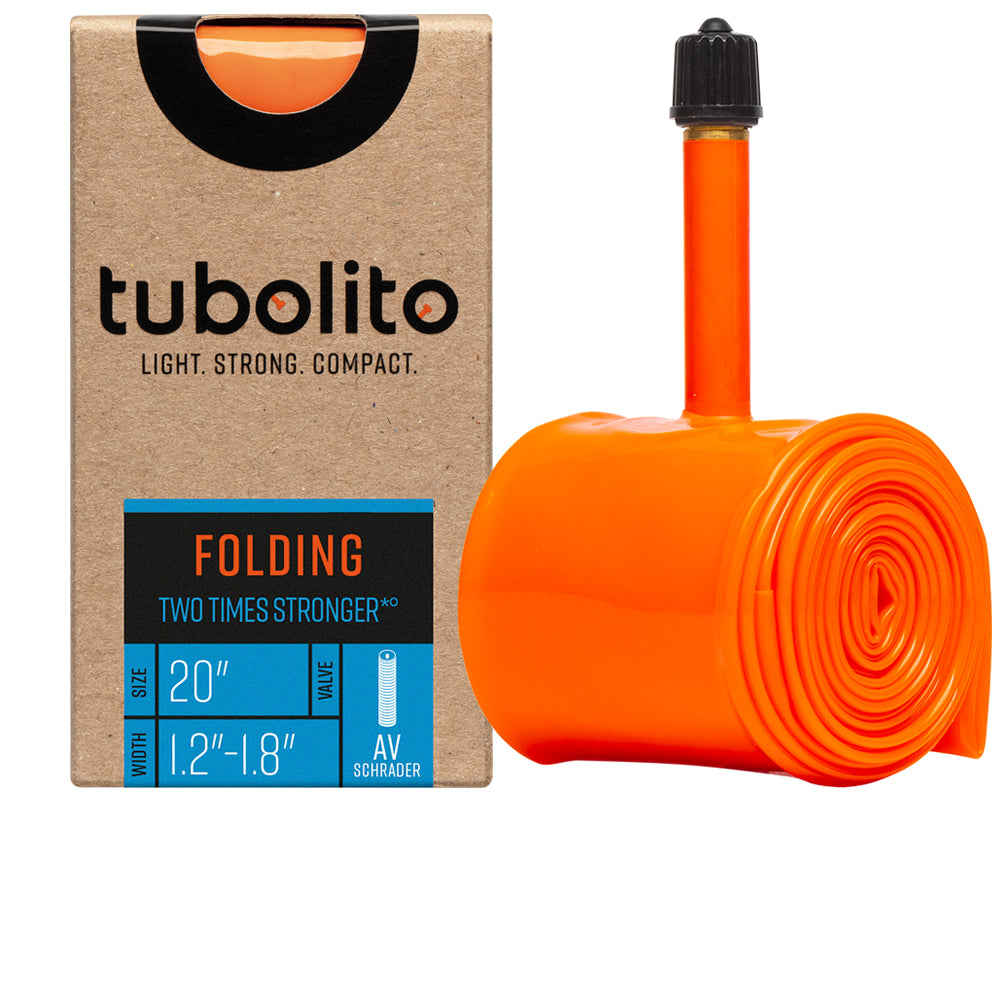 tubolito Tubo Foldingbike TPU-Schlauch 20 Zoll mit Autoventil 40 mm