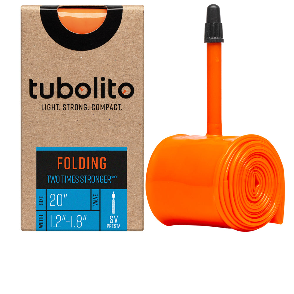 tubolito Tubo Foldingbike TPU-Schlauch 20 Zoll mit Sclaverand-Ventil 42 mm