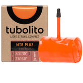 tubolito Tubo MTB Plus TPU-Schlauch 27,5 und 29 Zoll für 2,5 bis 3,0 Zoll, Sclaverand 42 mm