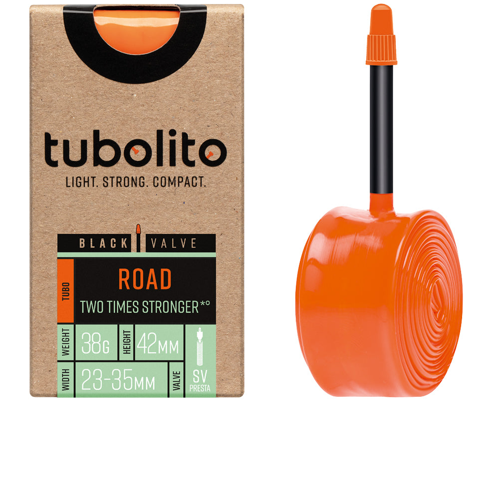 tubolito Tubo Road TPU-Schlauch 28 Zoll, Sclaverand 42 mm, schwarzes Ventil