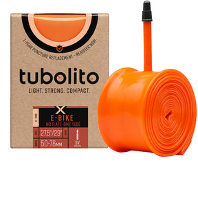 tubolito X-Tubo E-Bike TPU-Schlauch 27,5 und 29 Zoll mit Sclaverand-Ventil 42 mm