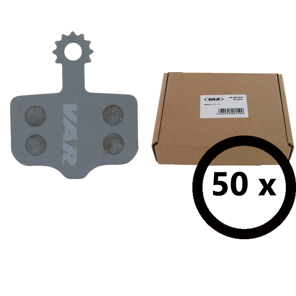 VAR Bremsbeläge Werkstattbox 25 Paar PA-59015-B für Avid Elixir und SRAM Level