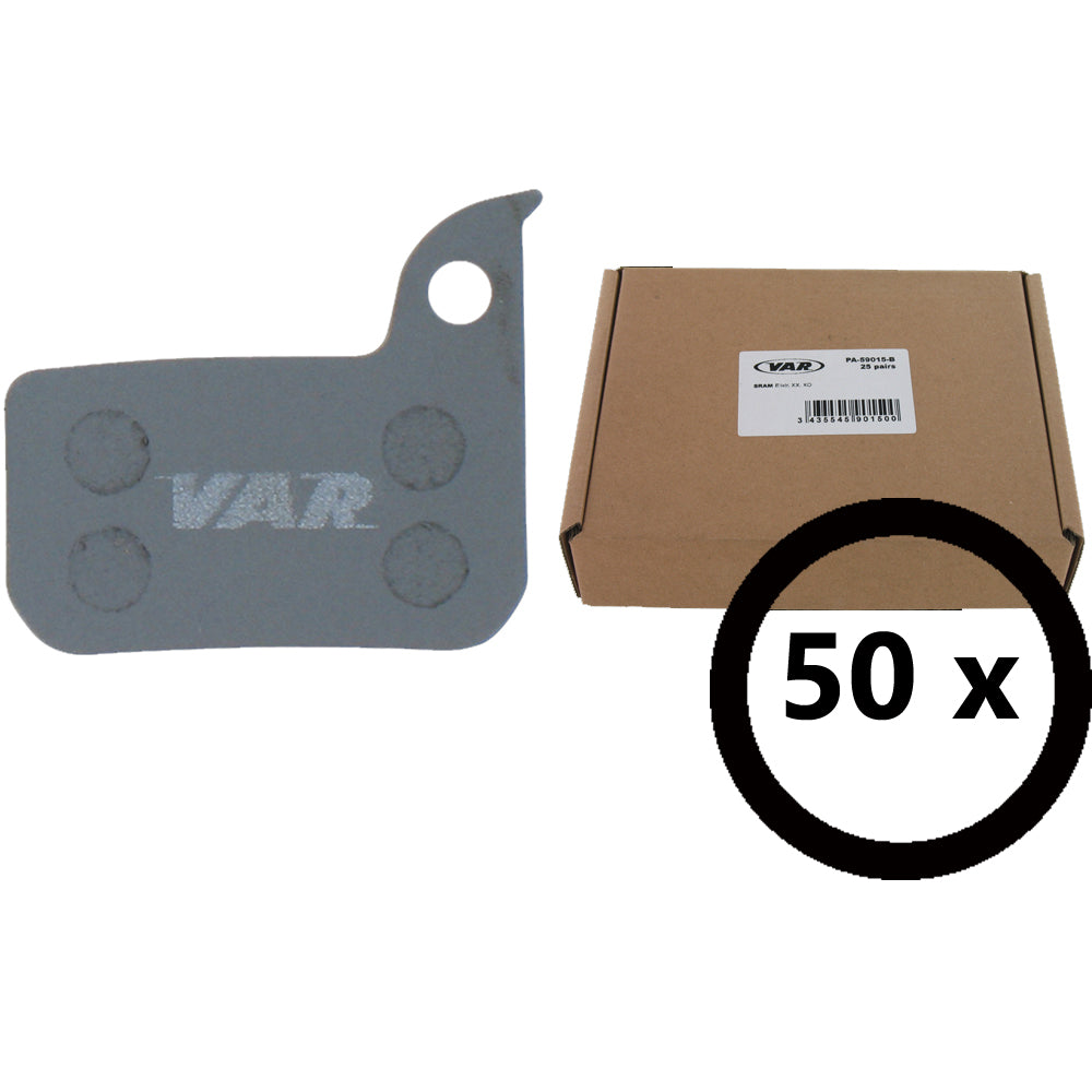 VAR Bremsbeläge Werkstattbox 25 Paar PA-59018-B für SRAM Road