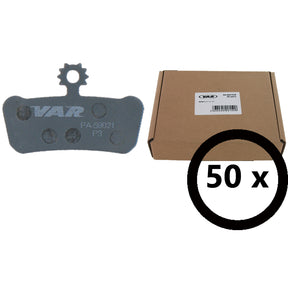 VAR Bremsbeläge Werkstattbox 25 Paar PA-59021-B für SRAM Guide und Avid Trail