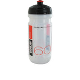 VAR Trinkflasche 600 ml, transparent mit schwarz-rotem Aufdruck