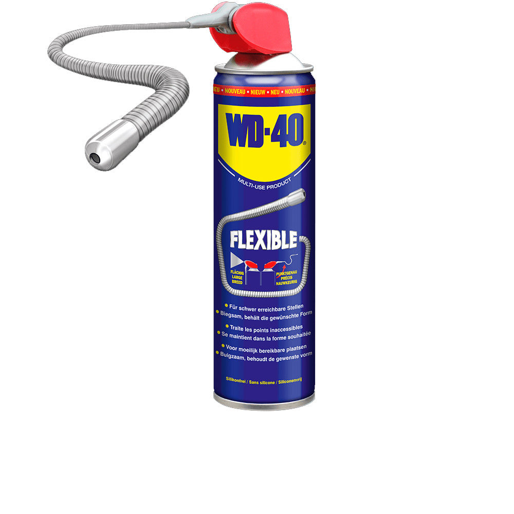 WD-40 Flexible Multifunktionsprodukt, 400-ml-Spraydose mit biegsamem Sprührohr